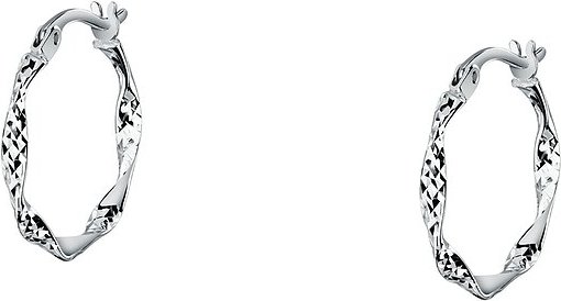 Valeria Creolen 89131723 585er Weißgold