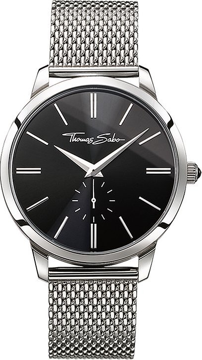 Thomas Sabo Herrenuhr WA0152-201-203-42 mm Edelstahl