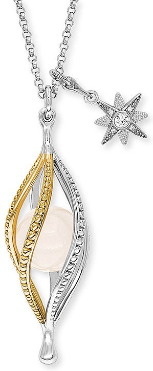 Engelsrufer Kette ERN-UNIVERSE-RQ-ZI-G 925er Silber, Farbstein