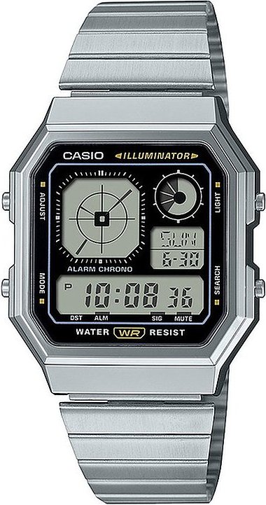 Casio Unisexuhr Vintage A130WE-1AEF Resin