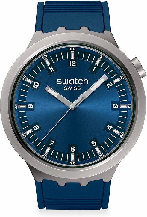 Swatch Unisexuhr 2402 BIG BOLD IRONY SB07S102 Edelstahl