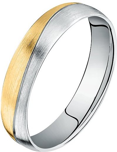 Valeria Herrenring 89217786 375er Weißgold, 375er Gelbgold