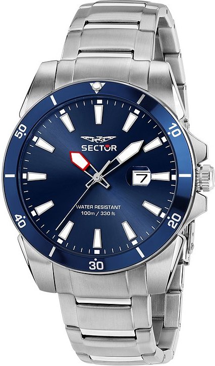 Sector Herrenuhr 450 R3253276012 Edelstahl, Aluminium