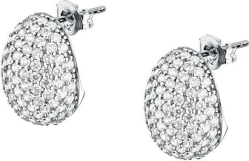 Morellato Ohrhänger PAVE' SAZB16 925er Silber, recycelt