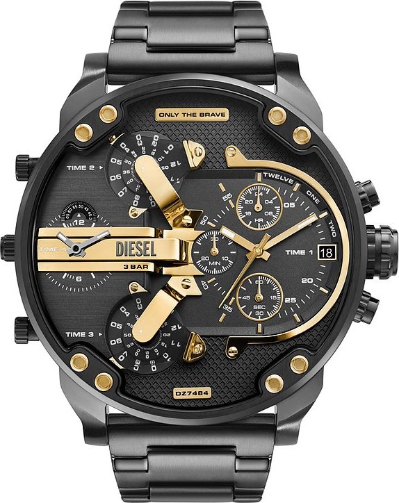 Diesel Chronograph MR. DADDY DZ7484 Edelstahl