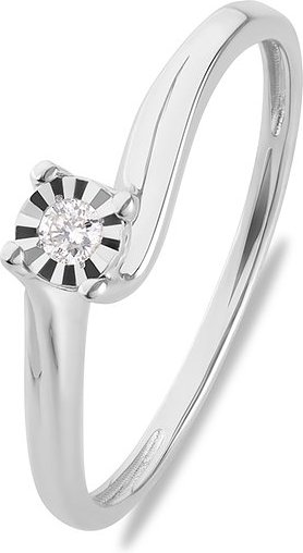 Valeria Damenring 89114675 375er Weißgold