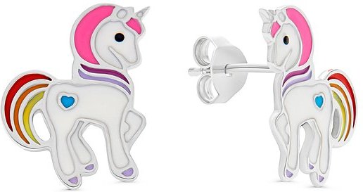 FAVS Kinderohrring 89206911 925er Silber, Emaille