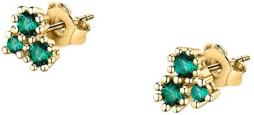 Live Diamond Ohrstecker LDY039212 375er Gelbgold, recycelt