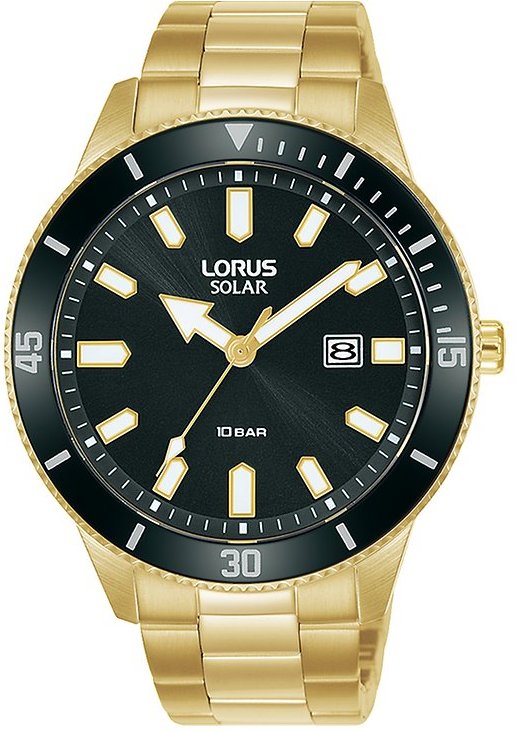 Lorus Herrenuhr Solar RX308AX9 Edelstahl