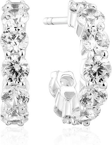 Sif Jakobs Jewellery Creolen SJ-E42114-CZ-SS 925er Silber