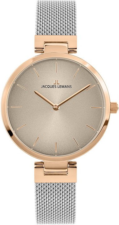 Jacques Lemans Damenuhr Classic 1-2110K Edelstahl
