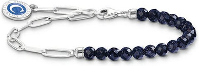 Thomas Sabo Armband TS003 A2129-007-32-L19v 925er Silber, Emaille