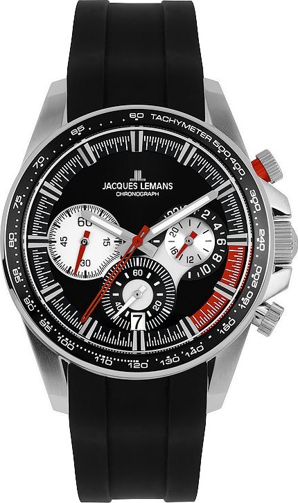 Jacques Lemans Chronograph 1-2127A Edelstahl