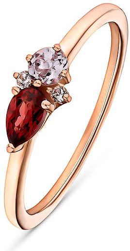 Valeria Damenring 88289293 375er Roségold