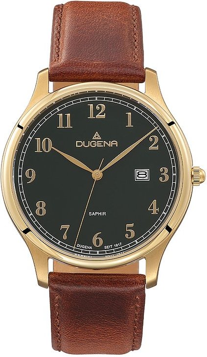 Dugena Herrenuhr Hamburg 4461113 Edelstahl