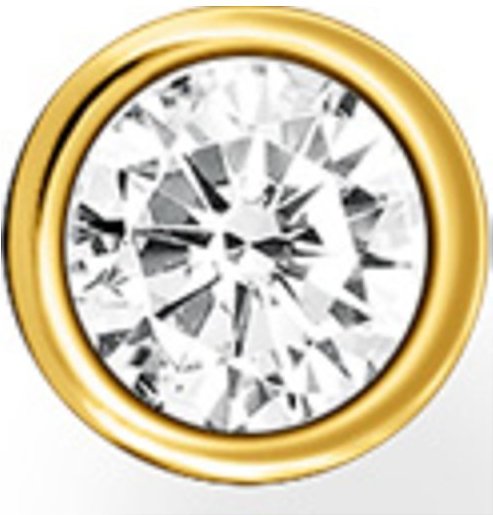 Thomas Sabo Einzelner Ohrschmuck H2136-414-14 925er Silber