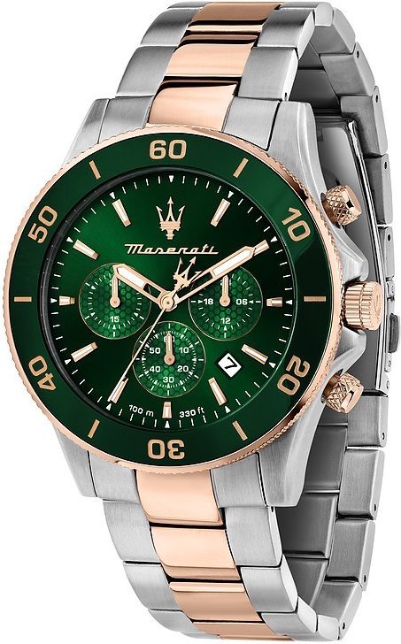 Maserati Chronograph Competizione R8873600004 Edelstahl, Edelstahl