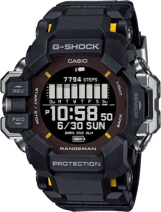 Casio Herrenuhr G-SHOCK Rangeman GPR-H1000-1ER Resin