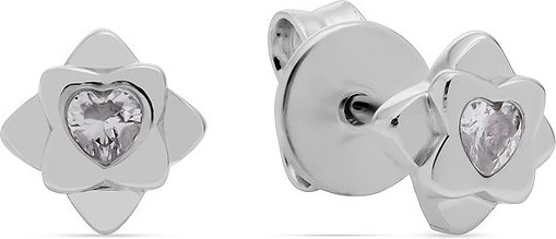 JETTE Ohrstecker FLOWERS 89221834 925er Silber, recycelt