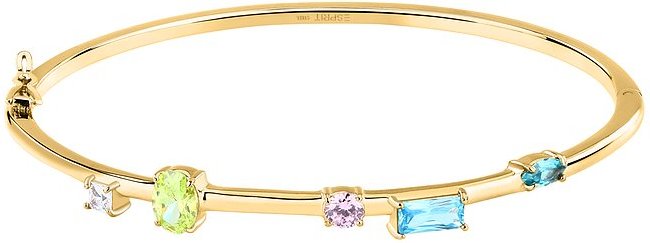 ESPRIT Armreif WILDFLOWER GARDEN 89192580 Edelstahl, Farbstein