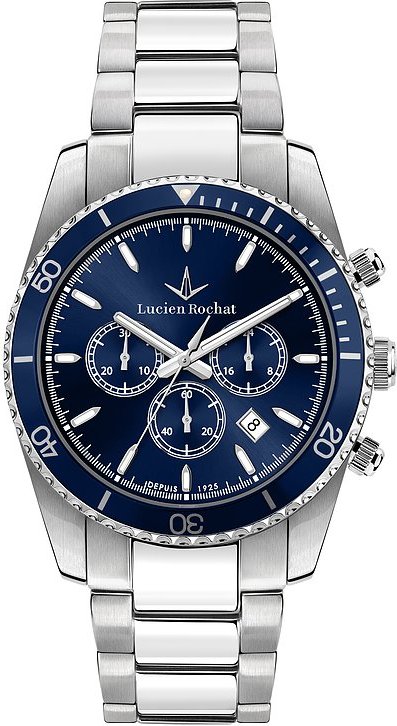 Lucien Rochat Chronograph Leman R0473617007 Edelstahl