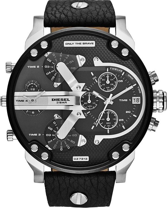 Diesel Chronograph Mr. Daddy DZ7313 Edelstahl