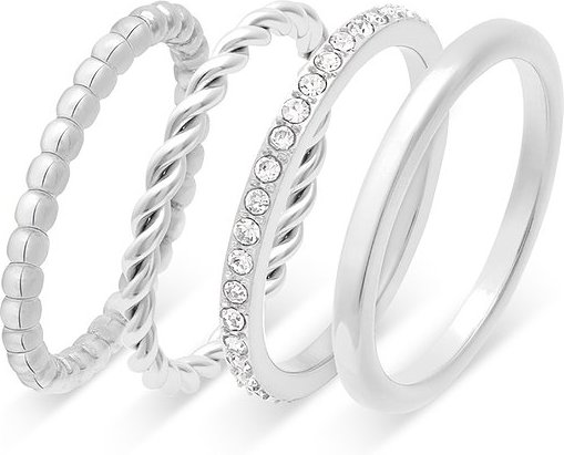 s.Oliver Damenring SOJ-0142-R-56 Edelstahl