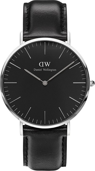 Daniel Wellington Herrenuhr Classic Black DW.DW00100133 Edelstahl