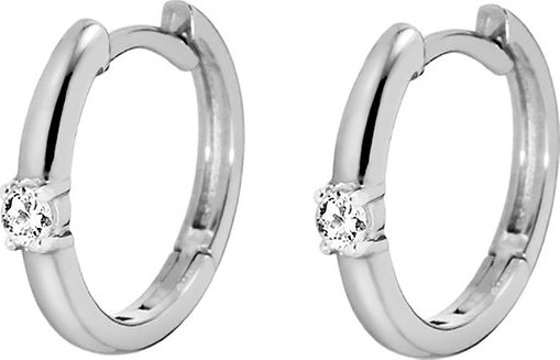 Valeria Creolen 88070046 375er Weißgold