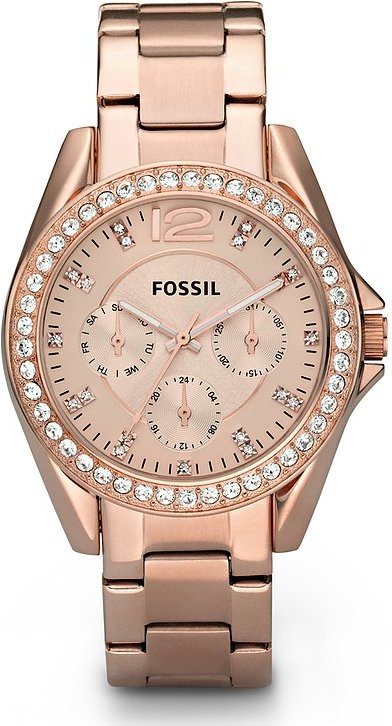 Fossil Damenuhr Riley ES2811 Edelstahl