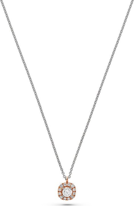 Valeria Kette 88081145 585er Roségold, 585er Weißgold