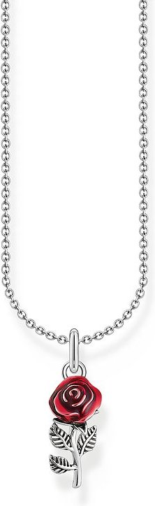 Thomas Sabo Kette Charming KE2219-664-10-L45V 925er Silber, Emaille