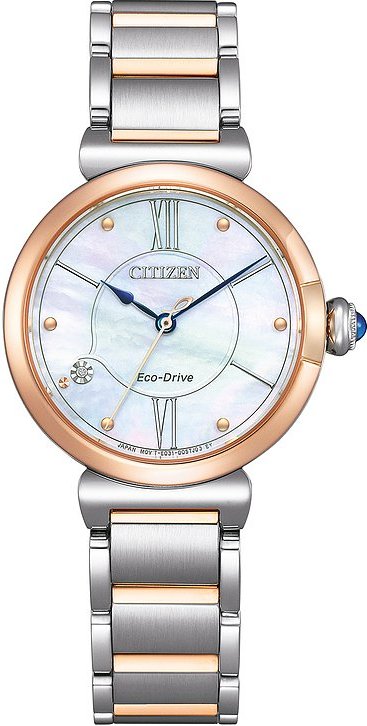 Citizen Damenuhr Elegant EM1074-82D Edelstahl, Edelstahl