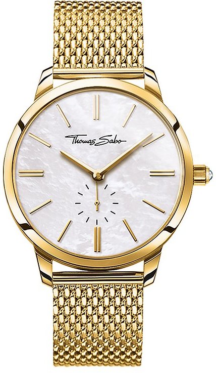 Thumbnail - Thomas Sabo Damenuhr Sterling Silver WA0302-264-213-33 mm Edelstahl