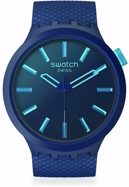 Swatch Unisexuhr SB05N113 Kunststoff