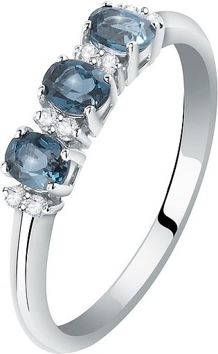 Valeria Damenring 89193105 585er Weißgold