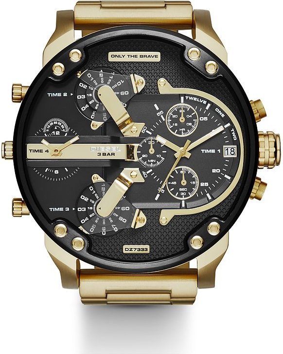 Diesel Herrenuhr Mr. Daddy 2.0 DZ7333 Edelstahl