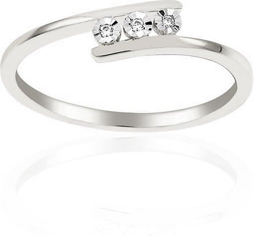 Valeria Damenring 89208358 375er Weißgold