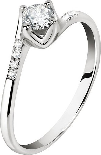 Valeria Damenring 89127947 585er Weißgold