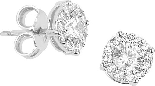 FAVS Ohrstecker 89140447 375er Weißgold