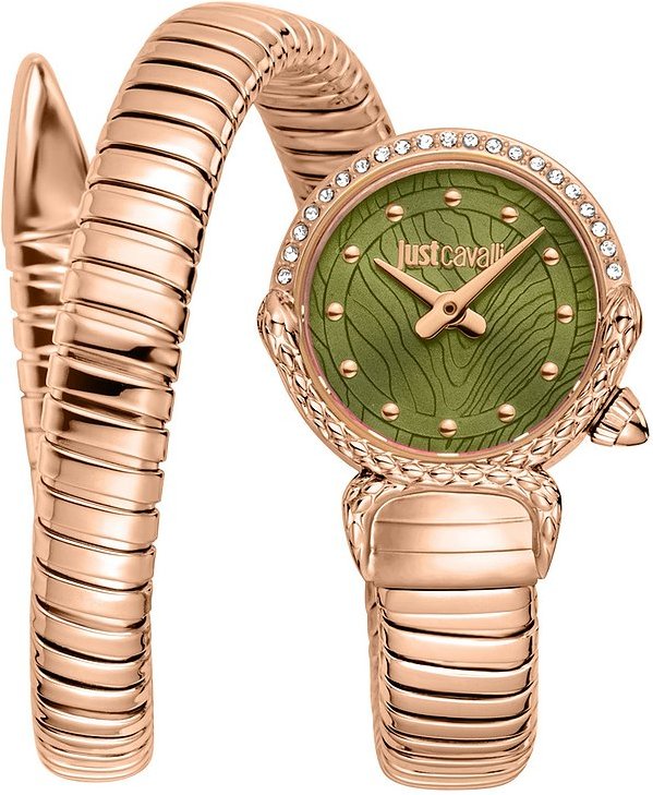 Just Cavalli Damenuhr Signature Snake JC1L350M0045 Edelstahl