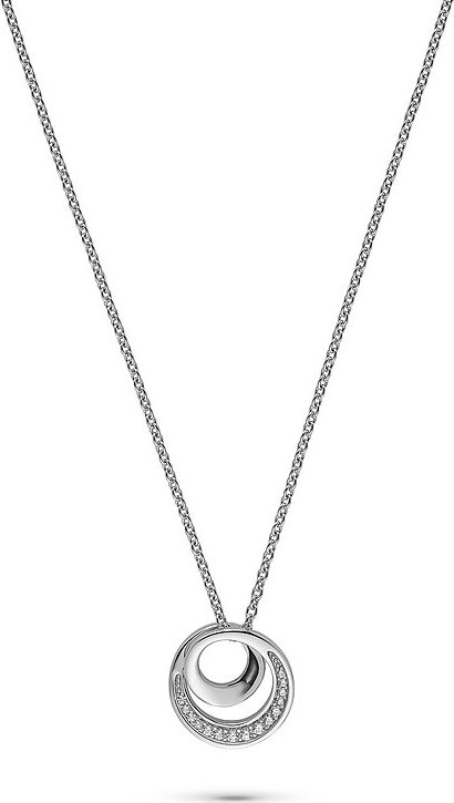 JETTE Kette LOOP 87745422 925er Silber rhodiniert