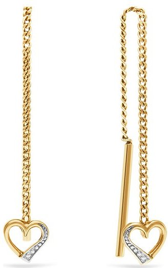 FAVS Ohrhänger 88428668 375er Gelbgold