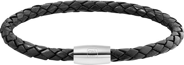 Caï Armband 500060054-20 Edelstahl, Leder