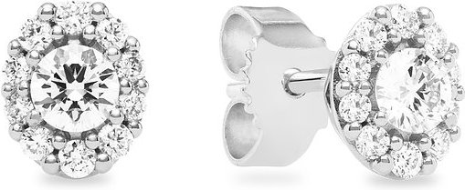 Valeria Ohrstecker 88554507 585er Weißgold