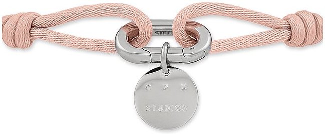 Copenhagen Studios Armband Fabric Link CPJ-0045-B-21 Edelstahl