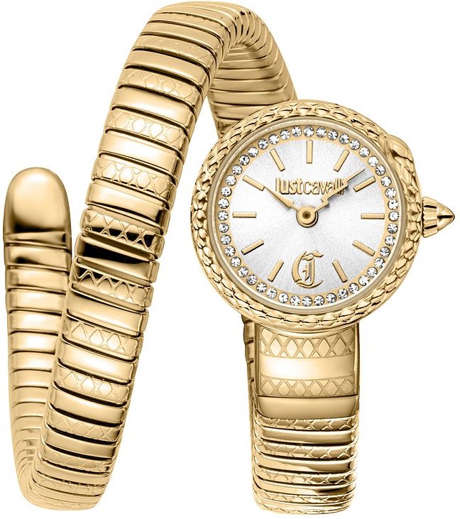Just Cavalli Damenuhr Signature Snake JC1L351M0025 Edelstahl