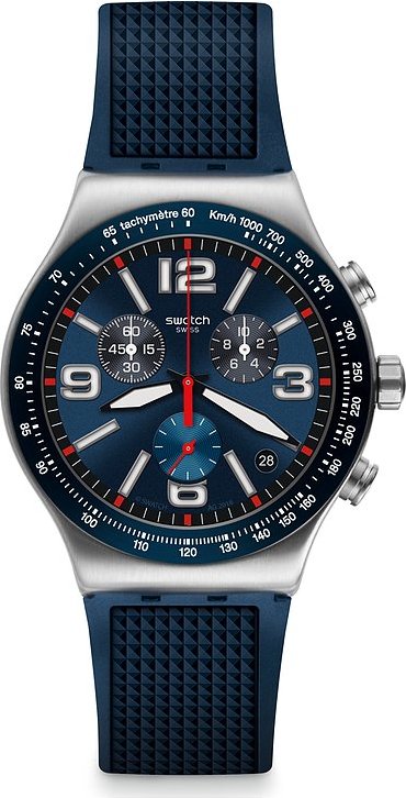 Swatch Herrenuhr YVS454 Edelstahl