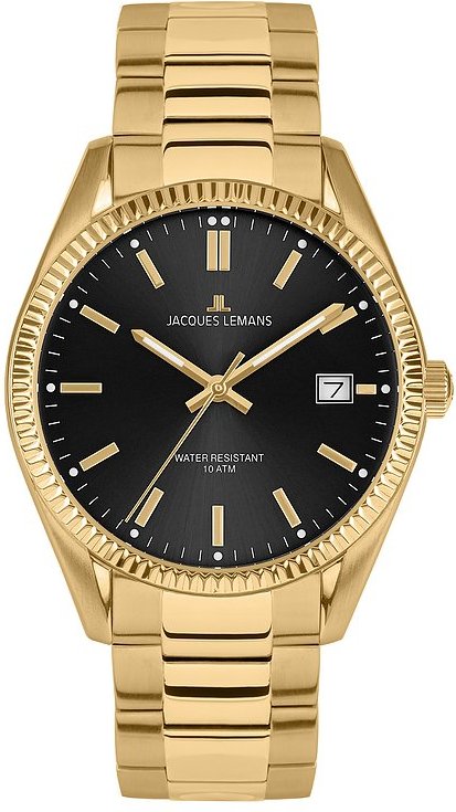 Jacques Lemans Herrenuhr Derby 50-3M Edelstahl