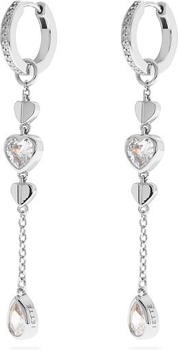 JETTE Creolen DIAMOND 89217890 925er Silber, recycelt